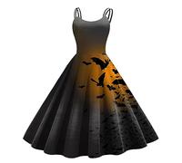 Halloween Costumes Adult Women Costume for Witch Dress Pumpkin Winter Dresses Womens Women's Skeleton Jumpsuit Plus Size 2025 Ladies Grey-B XXL