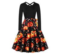 Halloween Costumes Adult Women Fancy Dress for Adults Ladies Scary Womens Medieval Costume Vampire Funny Women's Sexy Girls Outfits Plus Size Witch Gothic Clothes Goth Dresses
