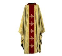 Halloween Costumes Adult Women Womens Outfits Wizard Hat Robe Cloak Black Hooded Vampire Knight Cosplay Cape Dresses for Costume Christmas Carnival Party Fancy Dress Uniform Gold 3XL