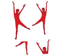 Halloween Costumes Adults Full Body Suit Stretch Spandex Bodysuit for Cosplay Party, Solid Color Open Face Unitard Unisex Funny Performance Outfits for Women Men