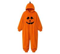 Halloween Costumes Adults, Pumpkin Pyjamas Unisex Pumpkin Costume For Cosplay And Festive Party Pajama Loungewear For Adults And For Girls