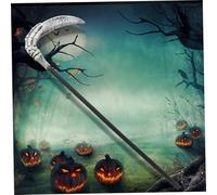 Halloween Costumes Devil Sickle Fork Tricky Toy 1PC Halloween Props Detachable Party Cosplay Accessory For Kids Adults, Sickle
