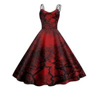 Halloween Costumes Fancy Dress for Adults Women Dresses Medieval Adult Plus Size Women's Party Womens Costume Goth Funny Wicked Woman Outfit Vampire Prom Sexy Outfits Witch Scary