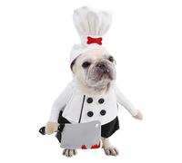 Halloween costumes for cats, cat costume, cooking outfit, adjustable cat costumes for small, medium, large dogs, festivities, birthday parties
