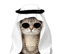 Halloween Costumes for Dogs Arabic Cat Cosplay Clothes