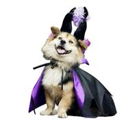 Halloween Costumes for Dogs Cat Horn Cape Clothing