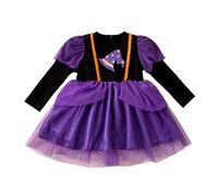 Halloween Costumes For Girls Childs Frightening Creepy Dress Kids Medieval Gothic Dresses Clown Costume Queen Zombie Halloweens Clothes Set Age 5-13 Years