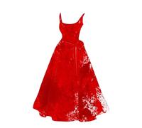 Halloween Costumes for Women Girls, Renaissance Dress Long Medieval Party Dress A-Line Skull Women's Scary Bloody Zombie Bride Costume Plus Size Witch Costume Women Costumes Party Halloween |