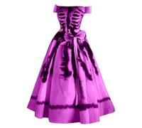 Halloween Costumes for Women Skeleton Costume Womens Adult 2025 Dress Women's Dresses Witch Ladies Winter Woolen UK Jumpsuit Plus Size 24 Fairy Long Sleeve 2-Purple M