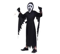 Halloween costumes Kids Aged Scream Ghost Face Boys Halloween Fancy Dress Horror Character Costume