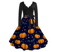 Halloween Costumes Victorian Witch Dresses Adult Fashion Plus Size Outfits Halloween Costumes for Women Gothic Medieval Dress Funny Fancy Costume Clothing Evening Party Prom Cocktail Vintage Elegant