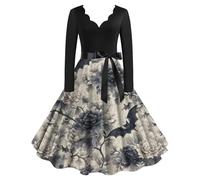 Halloween Costumes Victorian Witch Dresses Adult Joker Nun Outfits Hocus Pocus Pumpkin Costumes Grim Reaper Costume Gothic Medieval Dress Funny Fashion Costume Clothing Evening Prom Cocktail Vintage