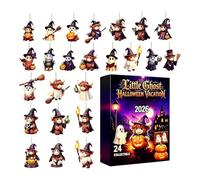 Halloween Countdown 2D Acrylic 24 Day Advent Decorations | Halloween To Classroom, Workplace, Student Room, Party, Indoor, Room, Window And Home