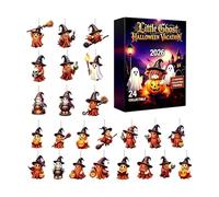 Halloween Countdown 2D Acrylic Advent Decorations 24 Days