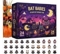 Halloween Countdown 2D Acrylic Cartoon Ornaments 24 Days