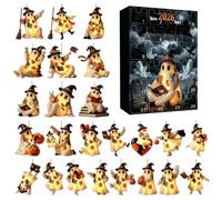 Halloween Countdown Advent 2D Flat Acrylic Collectible Pendant