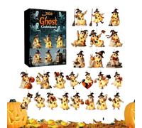 Halloween Countdown Advent 2D Flat Collectible Cute Pendant Ornaments