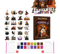 Halloween Countdown Calendar 2026 24-Day Ghost Advent Pendant
