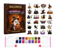 Halloween Countdown Calendar 2026 Advent Spooky Pumpkin Home Decor