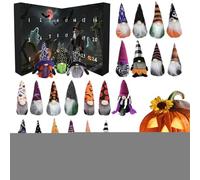 Halloween Countdown Calendar | 24 Days Countdown Calendar with Doll | Holiday Toy Pendant for Boys Girls Youth Family Friends