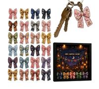 Halloween Countdown Calendar 24 Days Light Up Bow 2D