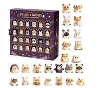 Halloween Countdown Calendar 2D 24 Days Cute Funny Spooky Animal Decor