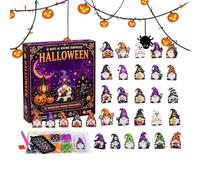 Halloween Countdown Calendar 31-Day Gnome Mosaic Art DIY Set