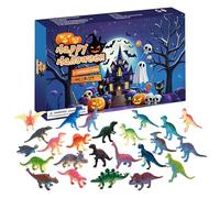 Halloween Countdown Calendar Box - 24-Day Surprise Gift Box with Festive Decorations, Multi-Functional Halloween Night Decoration & Desktop Prop