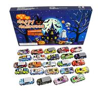 Halloween Countdown Calendar Box - 24-Day Surprise Gift Box with Festive Decorations, Multi-Functional Halloween Night Decoration & Desktop Prop