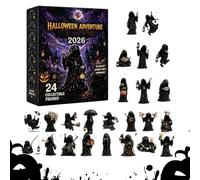 Halloween Countdown Calendar Collectible Keepsake 3D Scene Prop