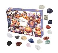 Halloween Countdown Calendar - Count Down To Halloween Stones - Advent Craft Festival Decoration for Youth Including Nephews Nieces Sons Daughters Boys Girls
