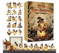 Halloween Countdown Calendar Cute 2D Flat Keepsake Scene Prop