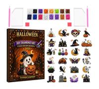 Halloween Countdown Calendar Halloween 24-Day 2026 Advent Gem Painting