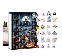 Halloween Countdown Calendar | Halloween Ghost Decor | Advent Box for Boy Girl Family Dorm Living Room Bedside Table Bookshelf Birthday