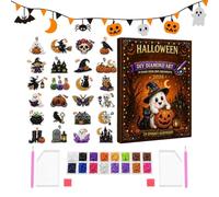 Halloween Countdown Calendar Halloween Ghost Gem Painting Spooky Home Decor