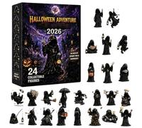 Halloween Countdown Ghost Figurines Spooky Keepsake 24-Day Ornament