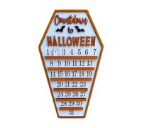 Halloween Countdown Sign 31 Days Bat Ghost DIY Wooden Moving Block