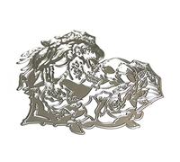 Halloween Couple Metal Cutting Dies Stencil Scrapbooking Album Paper Card Template Mold Embossing Craft Decoration Scrapbooking Die Cuts