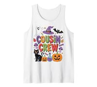 Halloween Cousin Crew Boo Pumpkin for Kid Girl Boy Toddler Tank Top