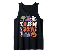 Halloween Cousin Crew Boo Pumpkin for Kid Girl Boy Toddler Tank Top