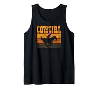 Halloween Cowgirl Witch Tank Top