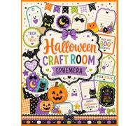 Halloween Craft Room Ephemera: 40 Full Color Cut and Use Pages for Junk Journals, Scrapbooking, Card Making, Collage, Treat Tags & Holiday Mixed Media Paper Crafts