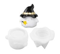Halloween Craft Silicone Mold, Storage Box Ghost Halloween Candle Mould, Cute Casting Molds Jewelry Storage Reusable Holiday Decoration for Halloween