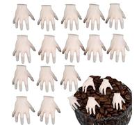 Halloween Creepy Mini Hands - Fake Human Skeleton Hands for Halloween Zombie Party Terror Scary Props, Horror Holiday Miniature Figurine for Desk Table Tabletop Themed Parties