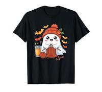 Halloween Crochet Coffee Witchy Brew Yarn Vibes T-Shirt