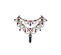 Halloween cross pendant, light luxury and high-end feel, palace layered accessory accessories