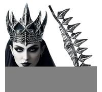 Halloween Crow , Raven Queen - Adult Cosplay Costume Accessory for Birthday Halloween Prom Cosplay Party