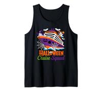 Halloween Cruise Squad Boo Ghosts Horror Cruise Ship Lover Tank Top