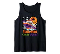 Halloween Cruise Squad Boo Ghosts Witch Horror Cruise Ship Tank Top