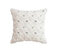 Halloween Cushion Covers - Cotton Blend, Ghost Style, Cushion Protector | 46 cm Decorative Pillowcase with Spiritual Pattern, Cushion for Living Room Bedroom Living Room Home, Apartment, Event Sta